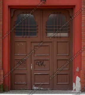 doors wooden double 0003